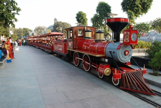 Kankaria toy train