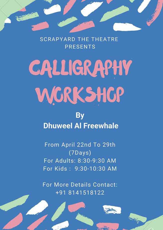 calligraphy workshop