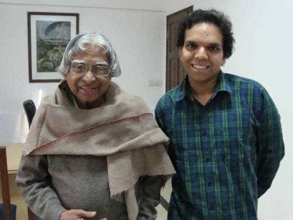 Srijan Pal Singh and Dr. Abdul Kalam